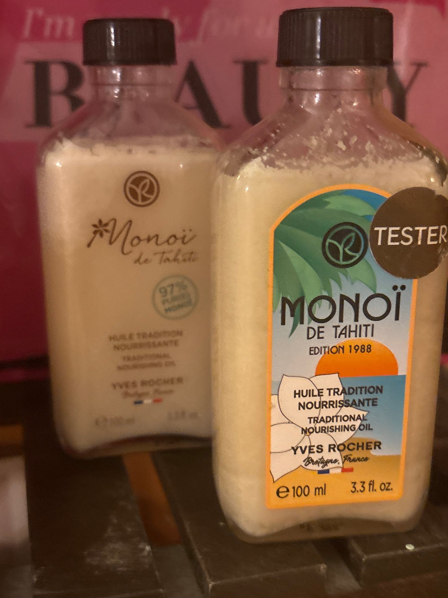 Produits divers: cires Scarlette, phyto, parfums, crayons personalisables, sels exfoliants