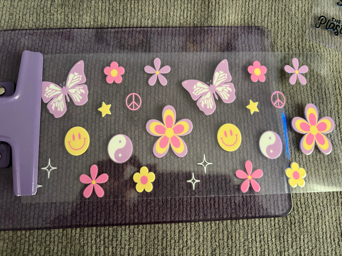 *Impressions sur verre en vitre