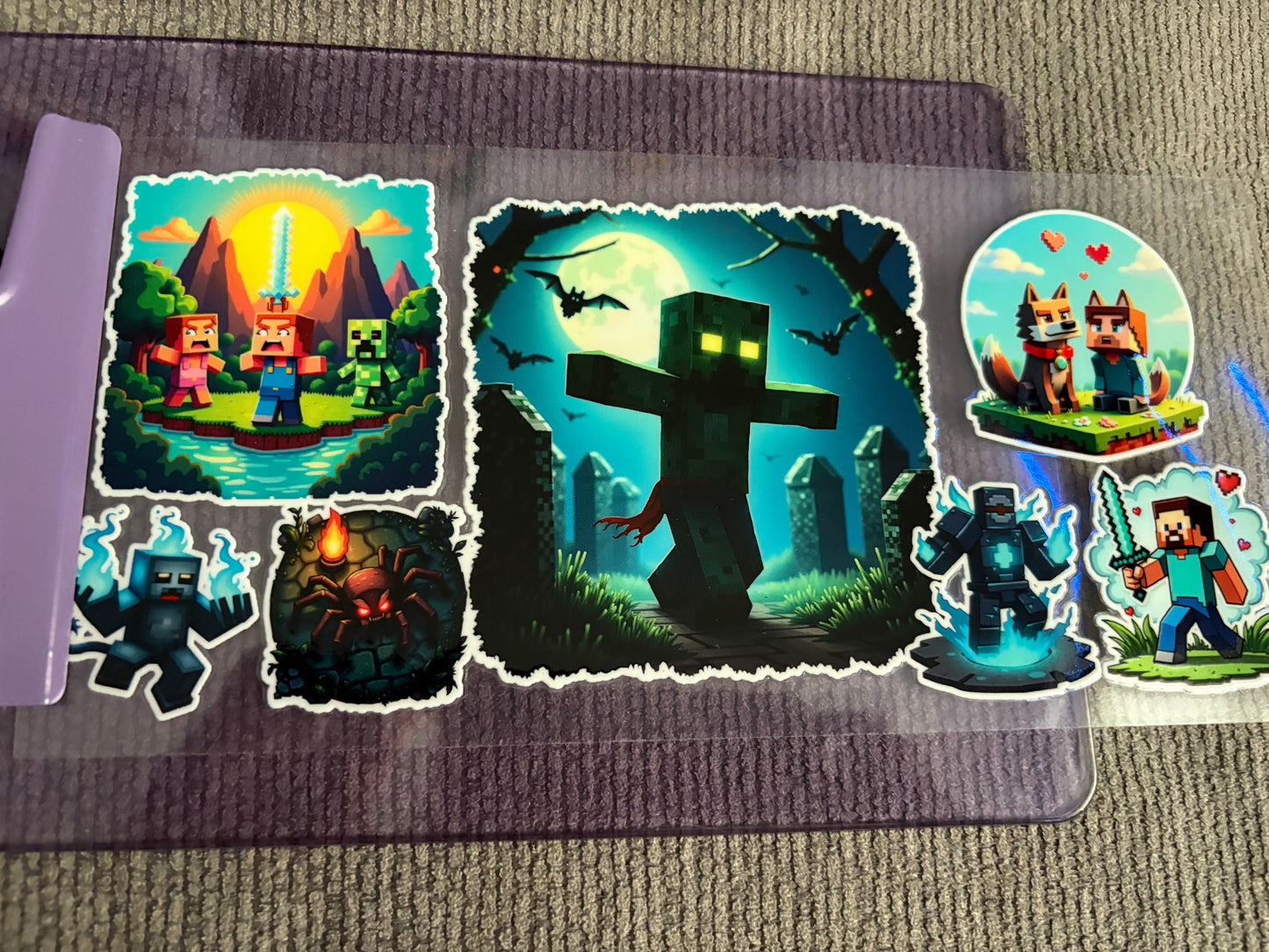 *Impressions sur verre en vitre