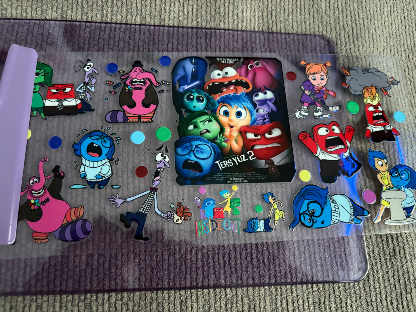 *Impressions sur verre en vitre