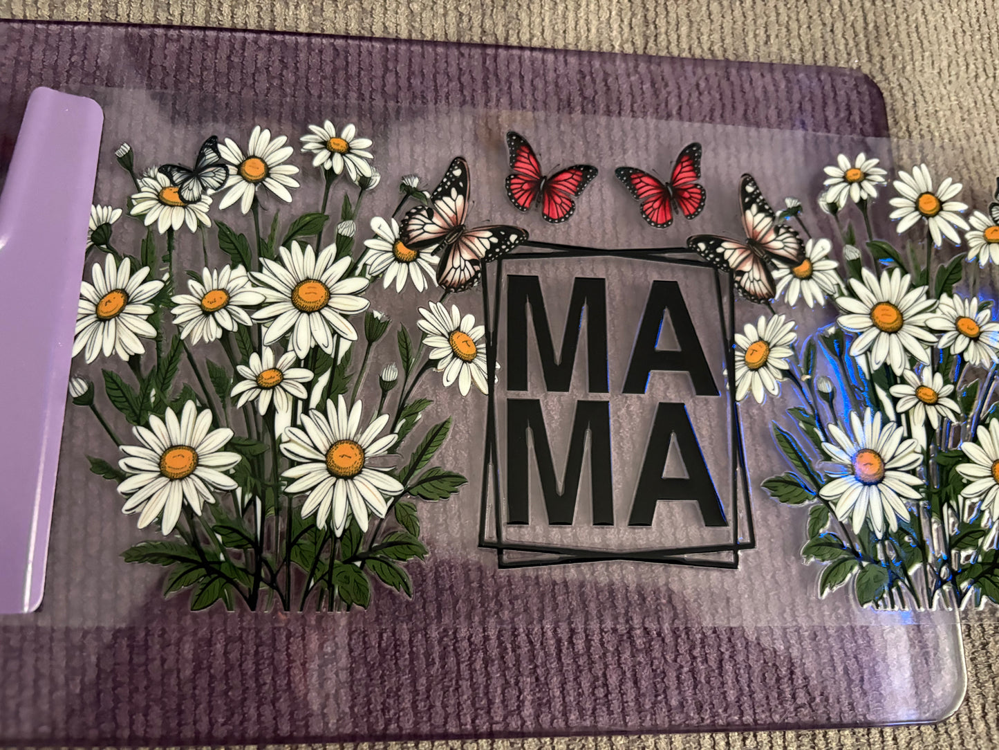 *Impressions sur verre en vitre