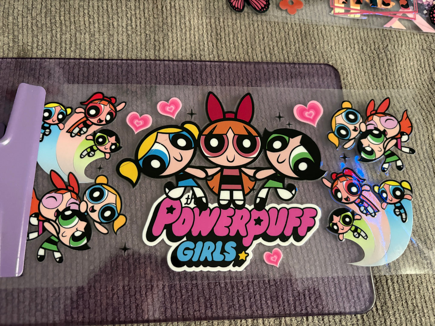 *Impressions sur verre en vitre