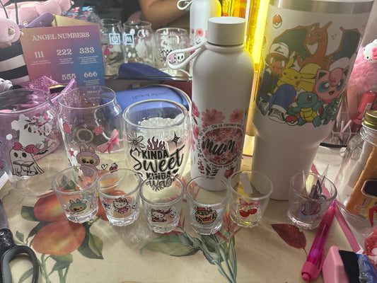 Verres personnalisés